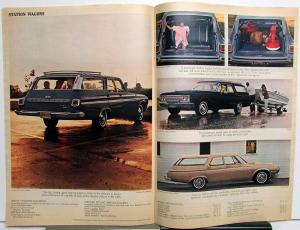 1964 Plymouth Fury Sport Fury Belvedere Savoy Original Dealer Sales Brochure