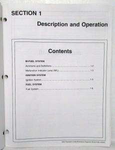 2004 Ford Bi-Fuel CNG Powertrain Control Emissions Diagnosis Service Manual
