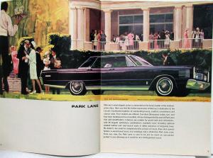 1965 Mercury Monterey Montclair Park Lane Wagon Comet Sales Brochure Rev MC 111