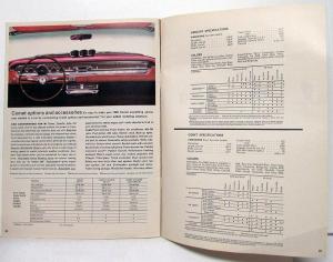 1965 Mercury Monterey Montclair Park Lane Wagon Comet Sales Brochure Rev MC 111
