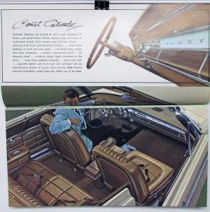 1964 Mercury Comet Sales Brochure Caliente 404 202 Wagon C64 111 Original