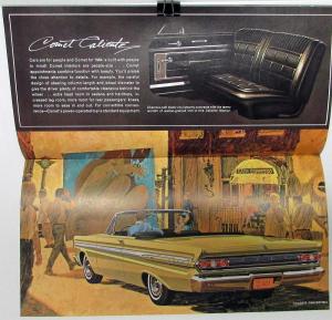 1964 Mercury Comet Sales Brochure Caliente 404 202 Wagon C64 111 Original