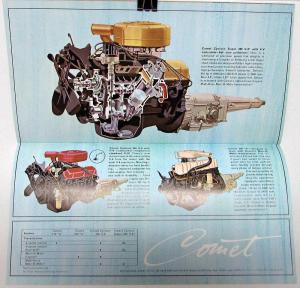 1964 Mercury Comet Sales Brochure Caliente 404 202 Wagon C64 111 Original