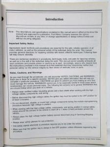 2005 Ford Escape Hybrid Powertrain Control Emissions Diagnosis Service Manual