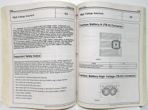 2005 Ford Escape Hybrid Powertrain Control Emissions Diagnosis Service Manual