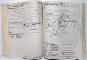 2005 Ford Freestar & Mercury Monterey Service Shop Repair Manual Set Vol 1&2