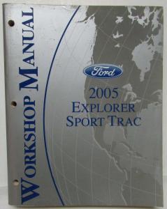 2005 Ford Explorer Sport Trac Service Shop Repair Manual