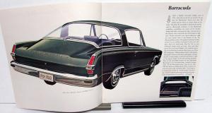1966 Plymouth Barracuda and Formula S Original Dealer Sales Brochure Large