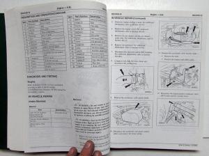2004 Ford Econoline E-Series Van Service Shop Repair Manual Set Vol 1 & 2