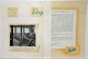 1935 As Dependable as an Austin Twelve Sales Folder - Export