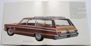 1966 Plymouth Fury I II III Sport Original Color Dealer Sales Brochure