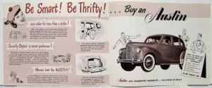 1949 Austin Devon 4 Door Sedan Sales Brochure