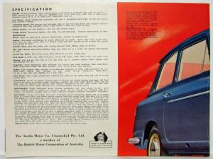 1959 Brand Sparkling New the Big Austin A40 Sales Folder - Australian Market
