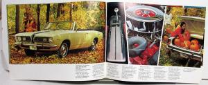 1967 Plymouth Barracuda Sports Convertible Hardtop Original Sales Brochure