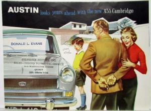 1960 Austin A55 Cambridge Looks Years Ahead Sales Folder