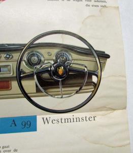 1959-1961 Austin A99 Westminster Small Sales Folder