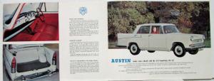 1960-1962 New Austin A55 Cambridge Mk II Looks Years Ahead Sales Brochure