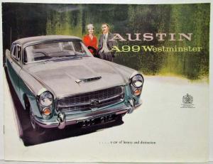 1962 Austin A99 Westminster Sales Brochure
