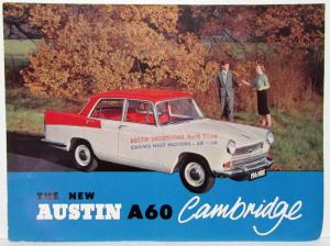 1960-1962 New Austin A55 Cambridge Looks Years Ahead Sales Brochure - Australian
