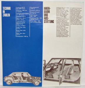 1967 Austin 1800 Sales Brochure - German Text