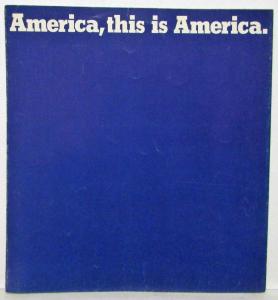 1968 Austin America This Is Sales Folder