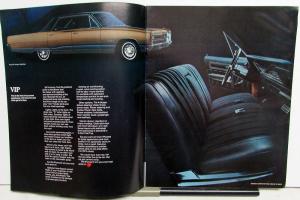 1968 Plymouth Fury I II III Sport VIP Suburban Wagons Sales Brochure Original