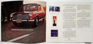 1970 Austin America The Perfect Second Car Sales Brochure