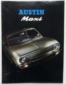 1970 Austin Maxi Sales Brochure