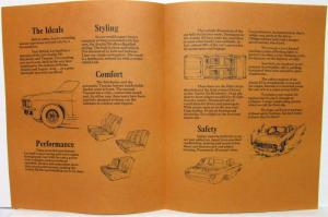 1971 Austin Kimberley and Tasman X6 Two Brilliant New Cars Sales Brochure