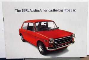 1971 Austin America The Big Little Car Sales Brochure