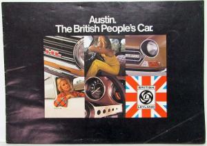 1973 Austin The British Peoples Car Sales Brochure