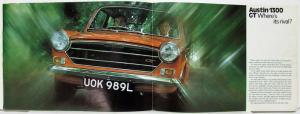 1973 Austin 1100 1300 1300GT & Countryman Still No Competition Sales Brochure