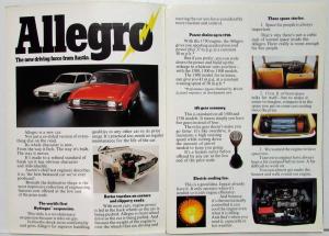 1974 Austin Allegro Sales Folder - UK Market