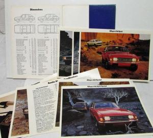 1974 Austin Allegro Sales Folder - UK Market