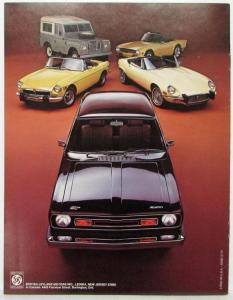 1974 Austin The Gas Saving Marina Sales Folder