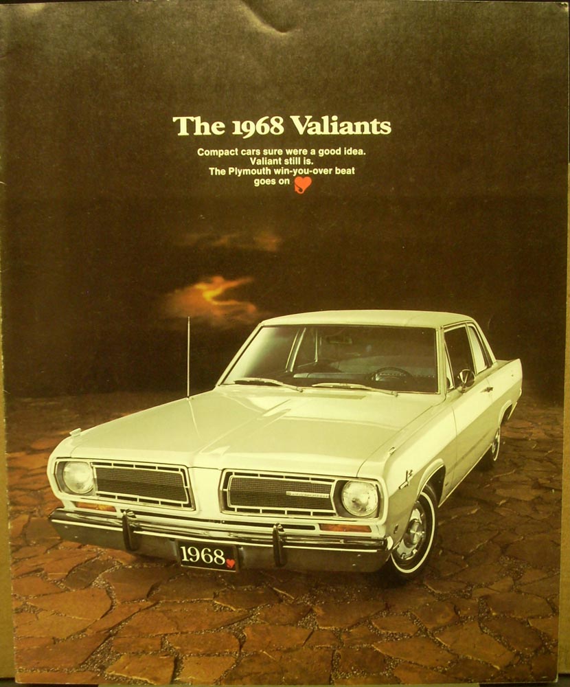 1968 Plymouth Valiant 100 Signet Sales Brochure Original