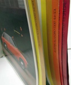 1974-1975 Austin Allegro Sales Brochure with 4 Loose Sales Folders - French Text