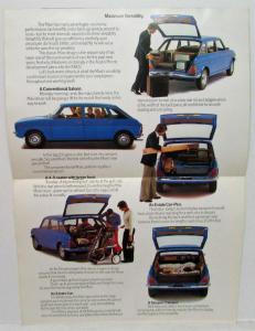 1975 Austin The Maxi Option Flip Up Sales Brochure - UK Market