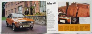 1976 Austin Allegro 2 1500 1750 Sales Brochure