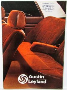 1977 Austin 7 CV Special Sales Folder - French Text