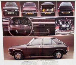 1973-1978 Austin Allegro 2 1500 Four Door SDL Sales Folder