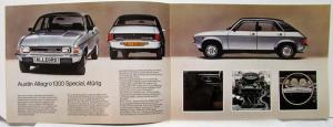 1978 Austin Allegro Sales Brochure - German Text