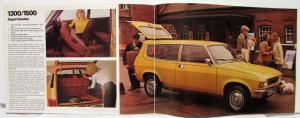 1978 Austin Allegro Take Comfort in Its Strength Sales Brochure