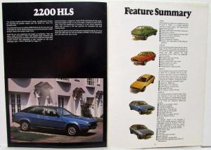 1979 Austin New Princess 2 Uncivilised Tests Sales Brochure - Right Hand Drive