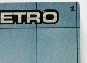 1980 Austin Mini Metro With Happy Robots Sales Folder - French Text