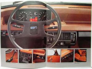1980 Austin Mini Metro With Robot Sales Brochure - French Text