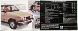 1976-1983 Austin Allegro 1100/1300 Sales Folder - Italian Text