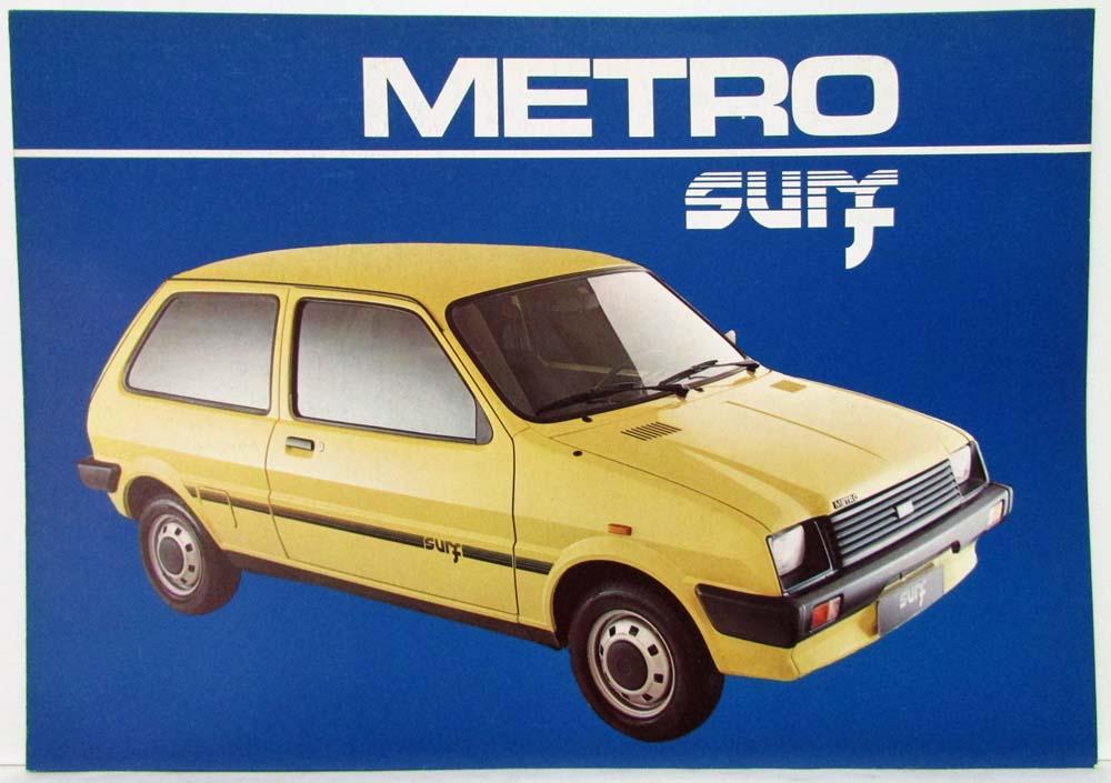 1983 Austin Metro Surf Sales Brochure - Italian Text