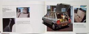 1985-1989 Austin Metro Sales Folder - German Text