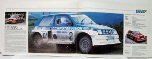 1985-1989 Austin Metro Sales Folder - German Text